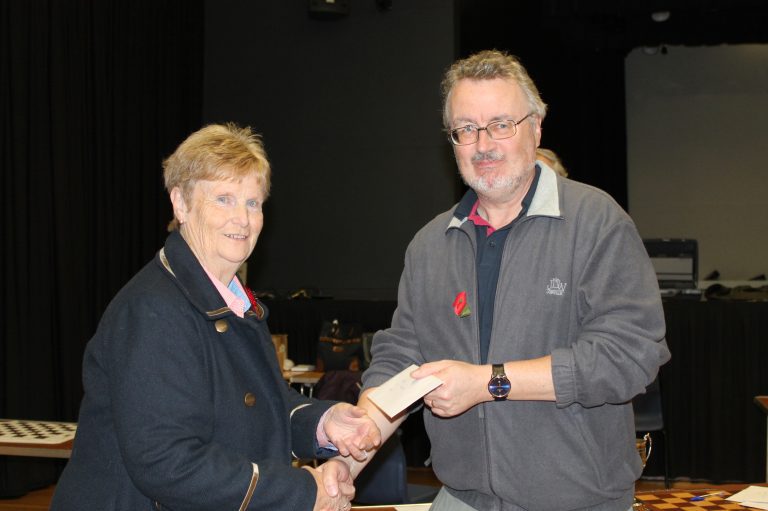 Keith Gregory at 2016 Hampshire Chess Championship