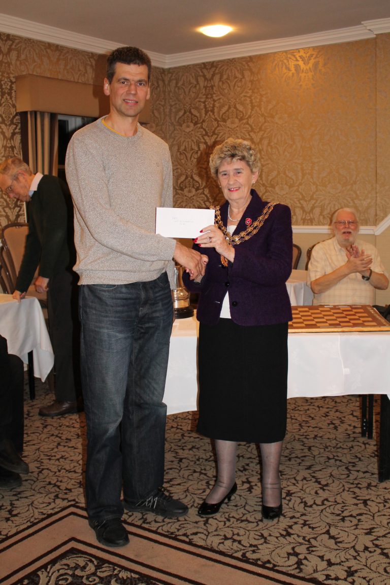 R.Lukosius winner of the Silver Rook