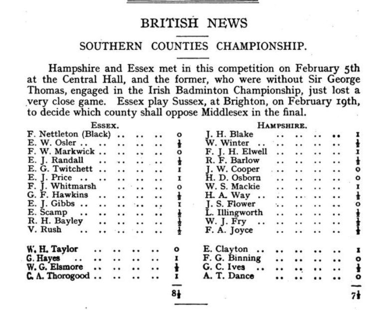 Hants Essex Feb 1921 BCM