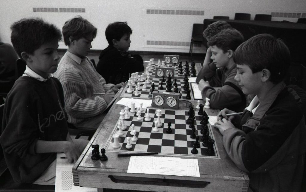 Junior Chess Tourney Nov 1990